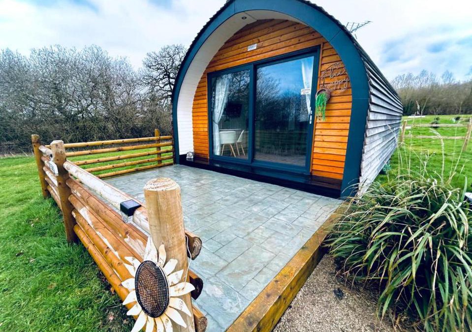 Wrexham House | Beech Pod Cabin in beautiful surroundings Wrexham