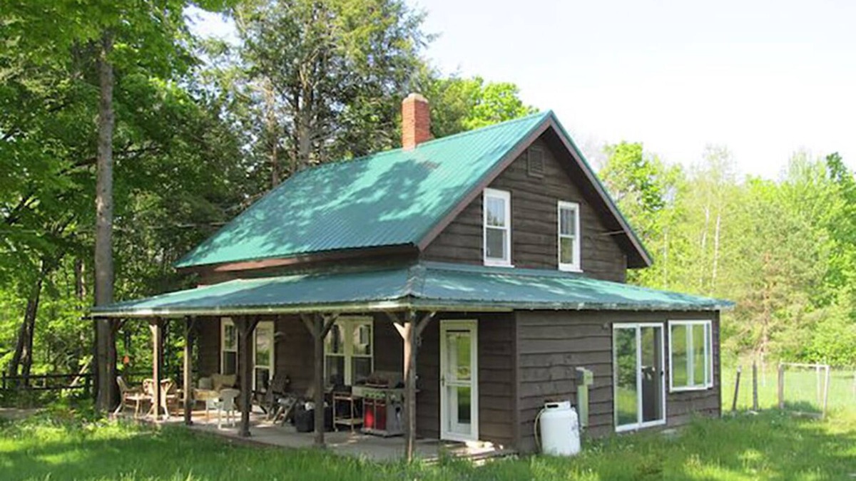 Malone House | Bela's Bungalow at Titus Mountain Family Ski Area and the Salmon River.