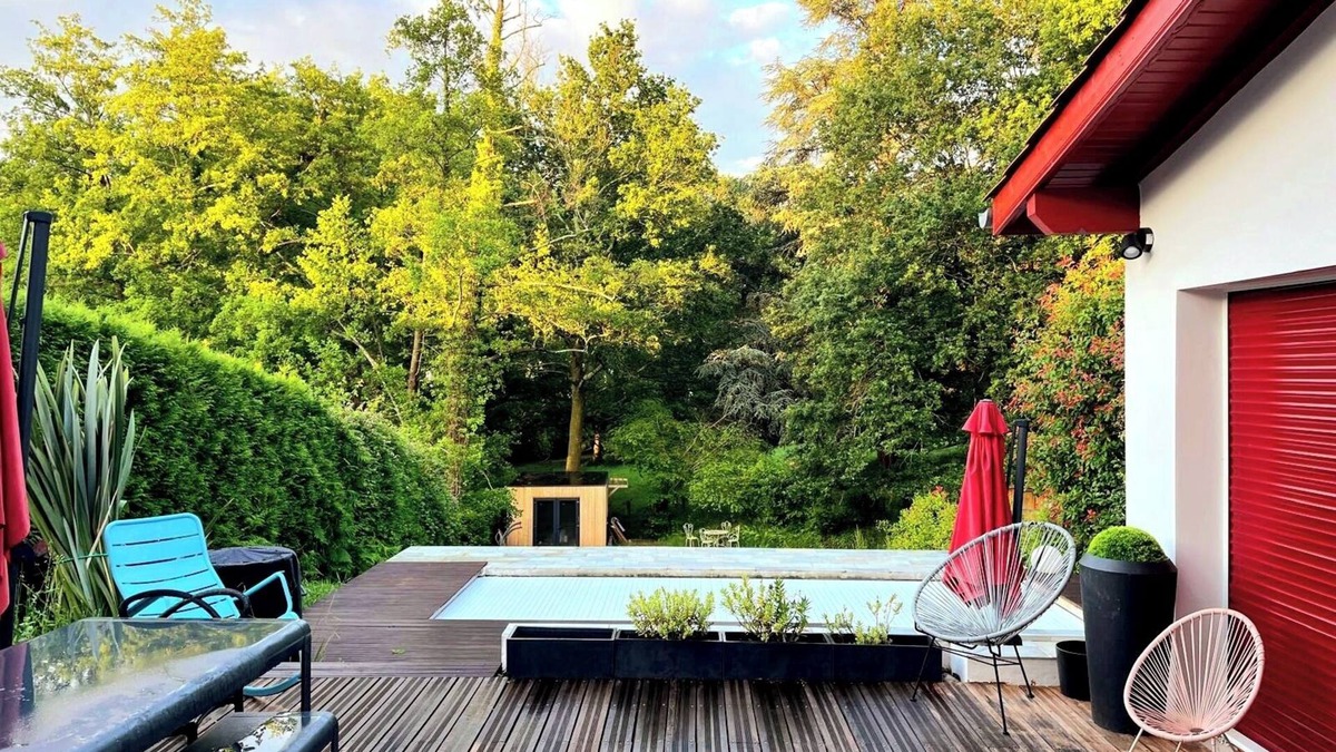 Bassussarry House | Belle Maison Moderne Piscine
