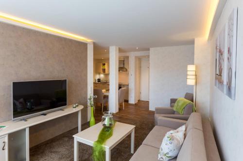 Ortsmitte Apartment | Belvita Ferienwohnung 1 mit Hallenbad & Sauna
