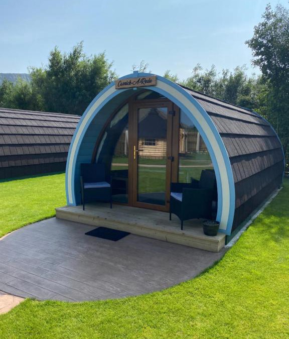 Limavady Other | Benone Getaways- 'Carrick-A-Rede' Luxury Glamping Pod- with Hot Tub