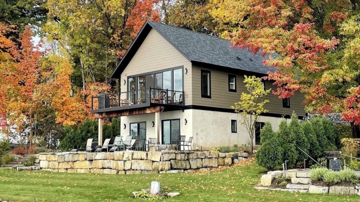 Saratoga Springs House | Best New Saratoga Lakefront Retreat, 4BR private dock spa patio deck. Near Track