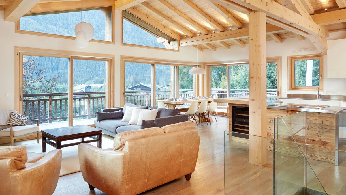Chamonix-Mont-Blanc Ski Chalet | Best View of Mont Blanc in Chamonix - Scenic Sauna/Outdoor Jacuzzi - 5* Luxury