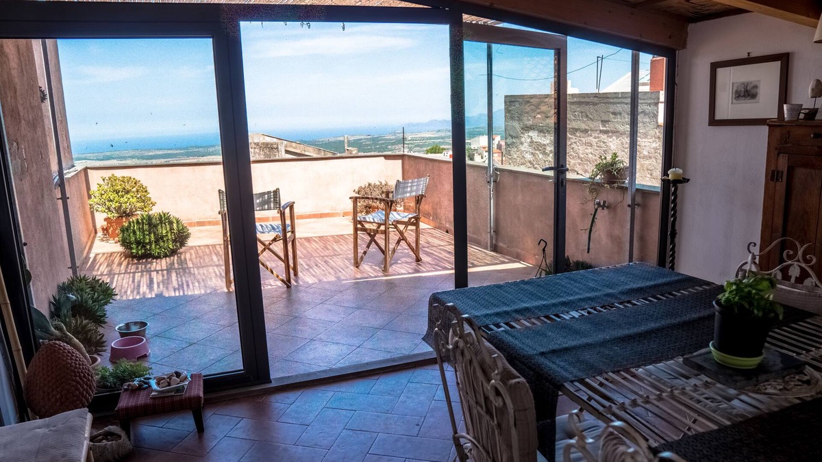 Cuglieri House | Between Seas and BetweenMonti - House for 6 with fabulous veranda on terrace