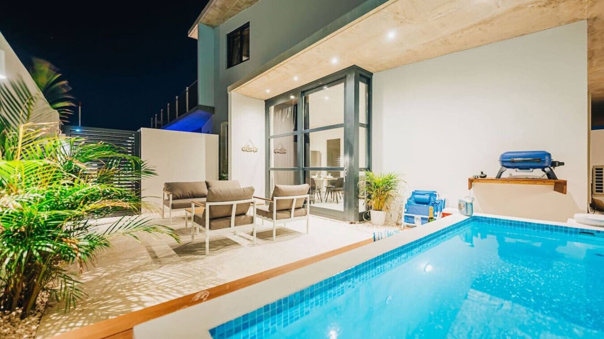 Cunucu Abao Condo | Biba Lekker.Private Pool !Minutes to Eagle Beach