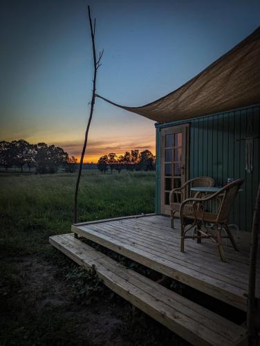 Dargun Apartment | Bienenwagen Weitblick, Kamin, Sauna ganzjährig nutzbar