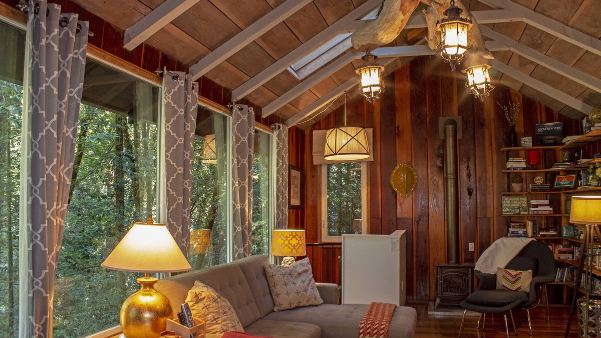 Guerneville Cabin | Big Bertha's! Perfectly Equipped Forest Retreat!