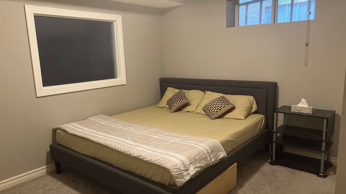 Royal Oak House | Big furnished Basement with 2 Bed rooms , 1 full Bath , Big living space