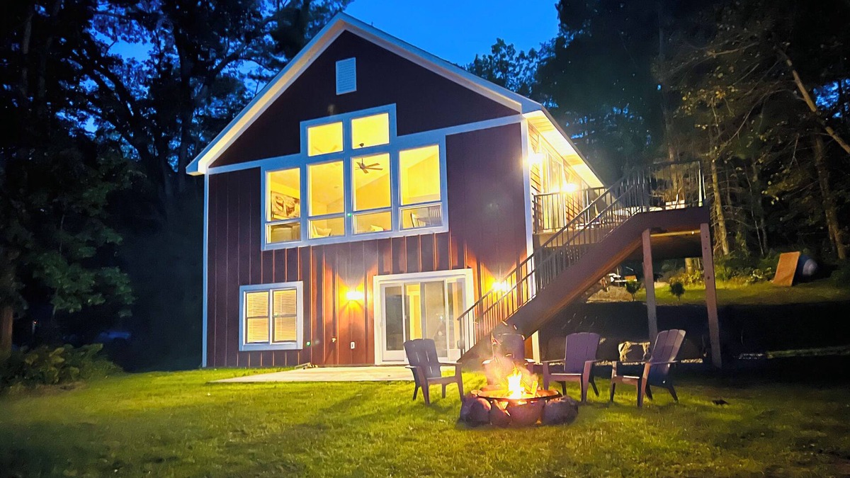 Almelund House | Big Red on Long Lake - Save 20%! New construction just an hour from the cities.