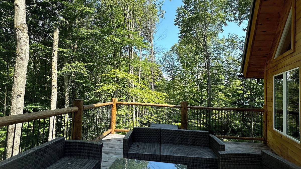 Benezette House | Big windows house + 5 bedrooms +Wifi+ dishwasher+ kitchen+ patio+ firepit
