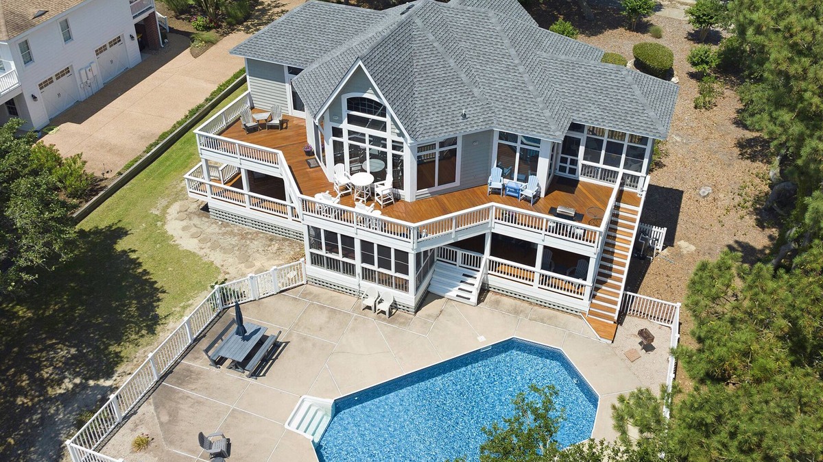 Corolla House | Billy's Banks: Private Pool, Spa, Golf Discounts