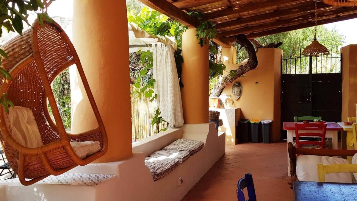Leni House | Bilocale Blu in Salina Aeolian Islands 900 meters from the sea