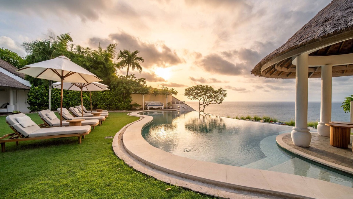 Ungasan Villa | Bingin Beach 6BR Villa: Stunning Sea View