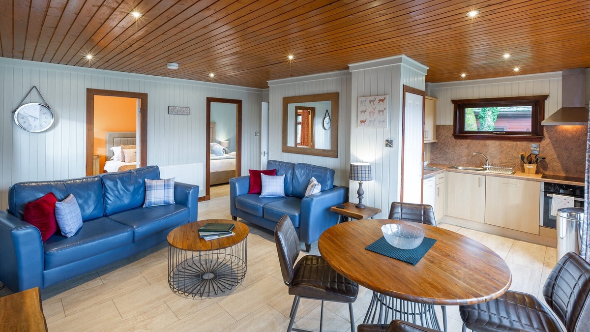 Newton Stewart House | Birch Lodge 14 with Hot tub, Newton Stewart