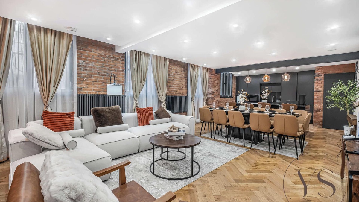 Birmingham City Centre Apartment | Birmingham 5BR Cosy Apartment - Wi-Fi + Games