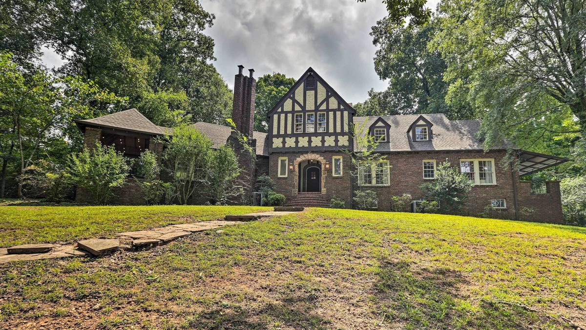 New Castle House | Birmingham Tudor-Style Chalet on Over 2 Acres!