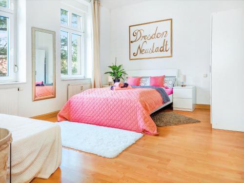 Radeberger Vorstadt Apartment | Bis 6 Personen - Helle, Ruhige Whg, 2 Bäder, DD Neustadt - Top Lage