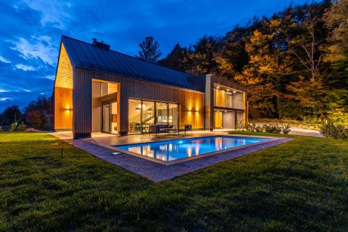Varazdinske Toplice Villa | Blacksmith house Luxury Design Villa with Private Spa and Nature Views