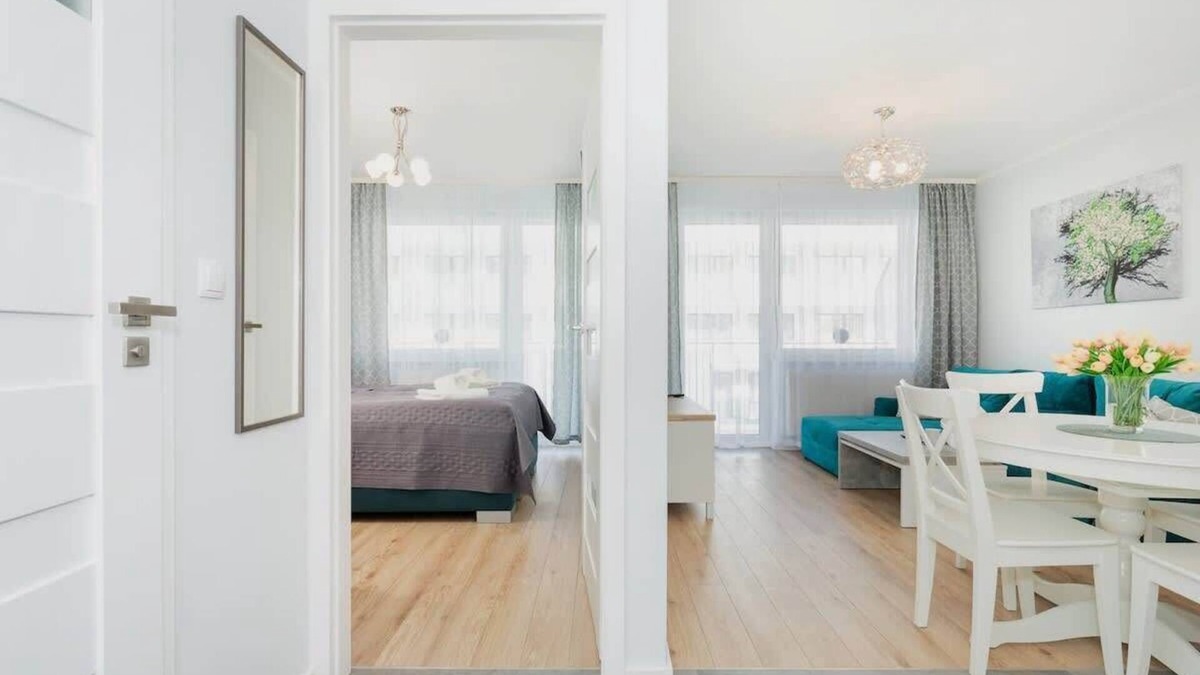 West Pomeranian Voivodeship Apartment | Bliżej Morza 14 | Kołobrzeg Apartment | Gym