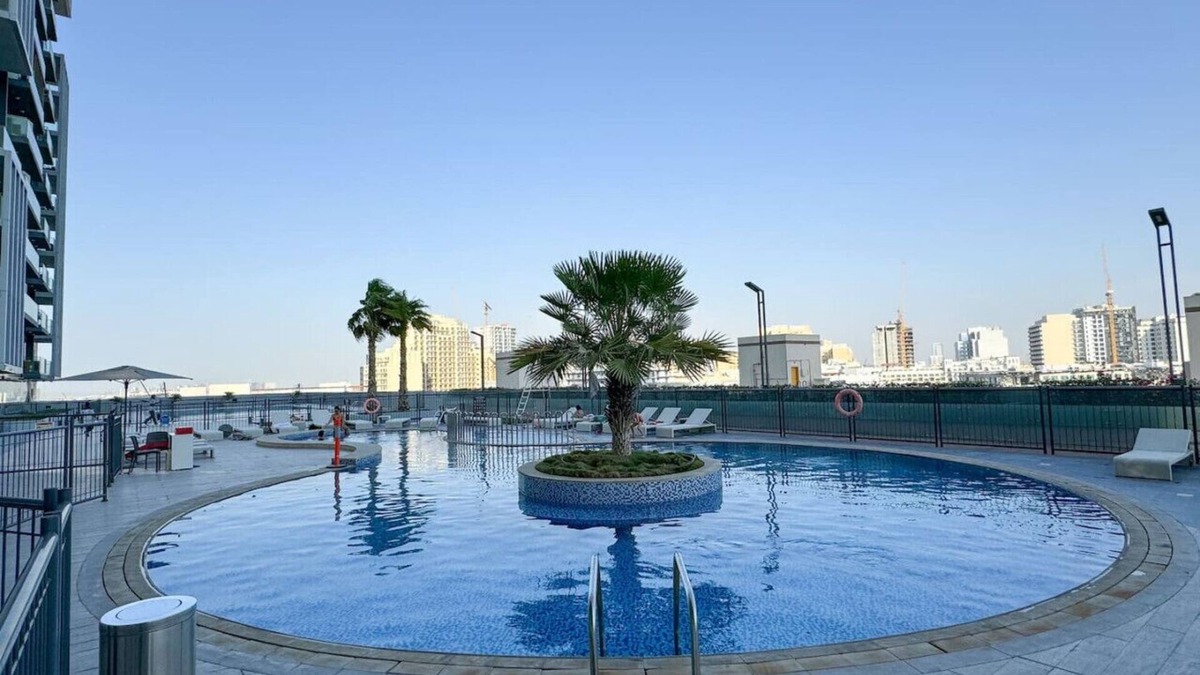 Jumeirah Village Circle Apartment | Bloom Towers Gem: Elegant Studio -A Must-See!