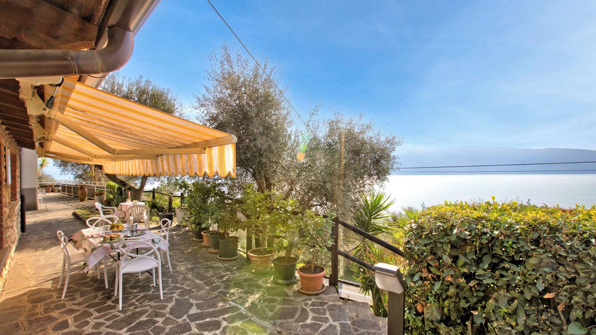 Gargnano Apartment | Blu Lavanda Lakeview Terrace + Garden, Gargnano, Italy