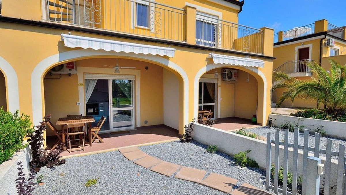 Contrada Difesa II VV Apartment | Blue Bay; a comfortable one-bedroom ground floor apartment with communal pool