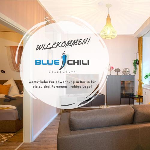 Karlshorst Apartment | Blue Chili 32 - Stadtwohnung für 3 modern zentral Karlshorst Wlan