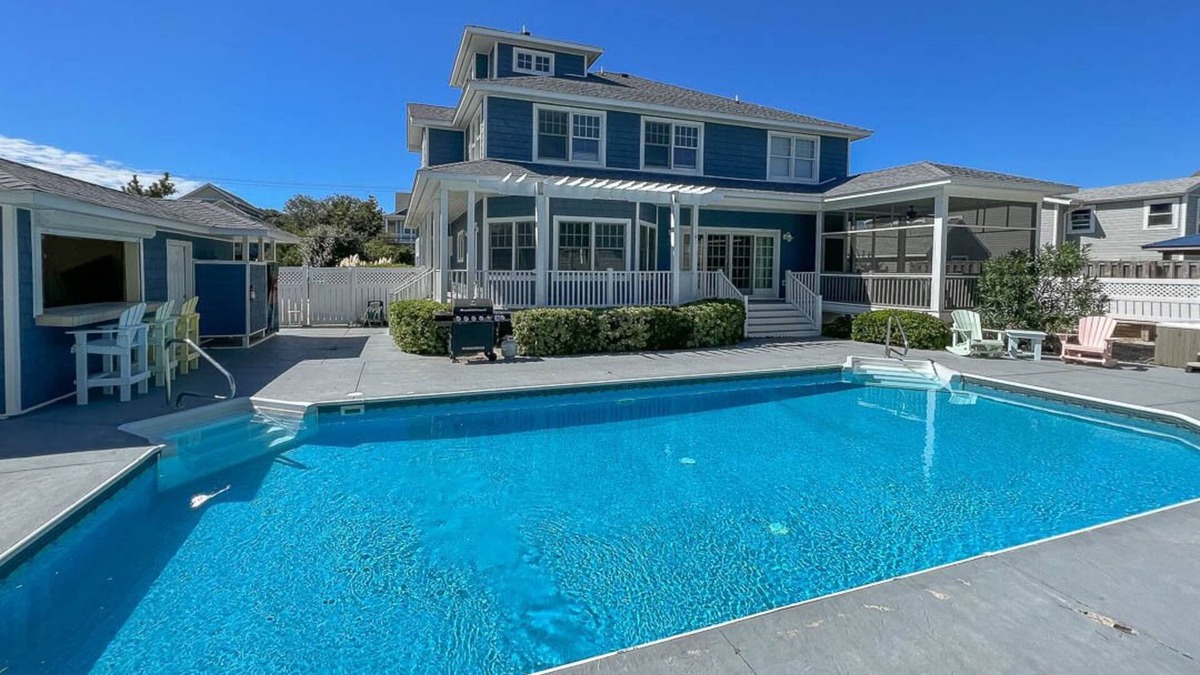 Sandbridge House | Blue Heron | 550 ft. to the Beach | Private Pool, Hot Tub