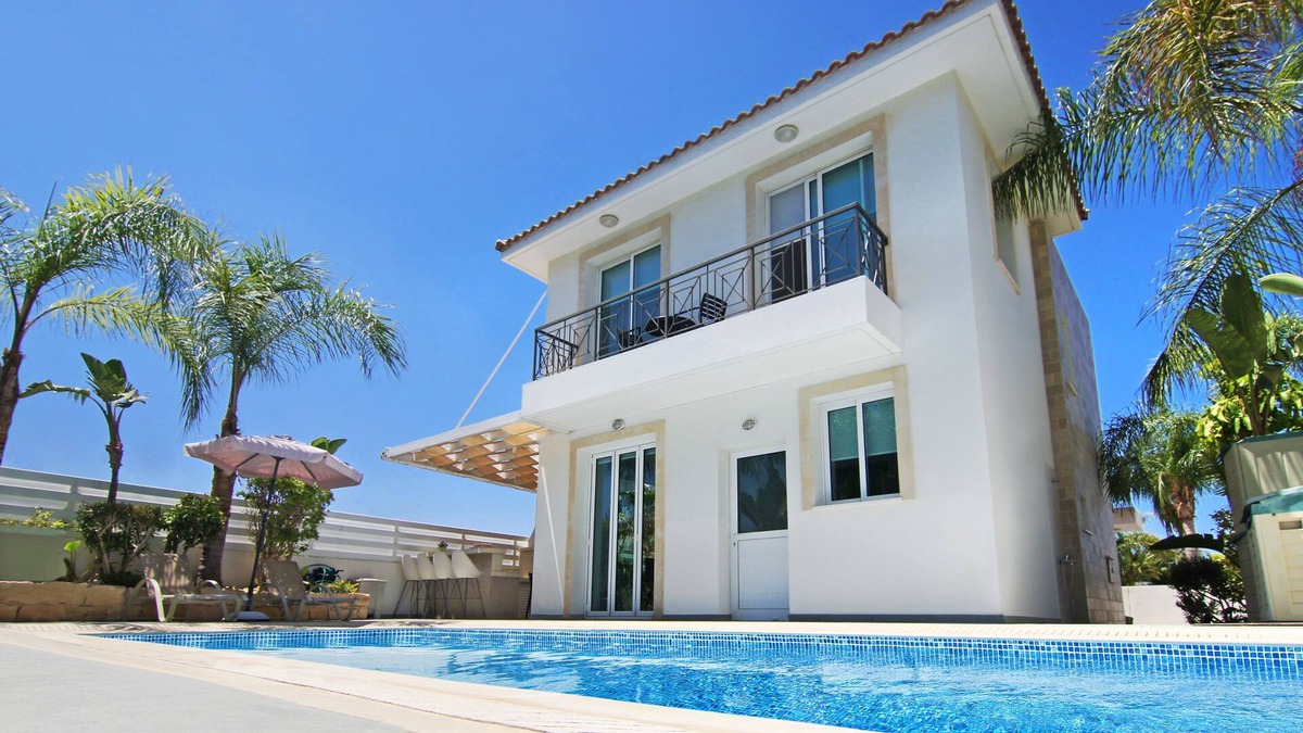 Protaras Villa | Blue Oasis Villa (Walking to Golden Beach)