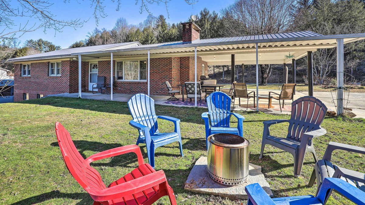 Brevard Cottage | Blue Ridge Mountain Escape w/ Hot Tub, Grill!