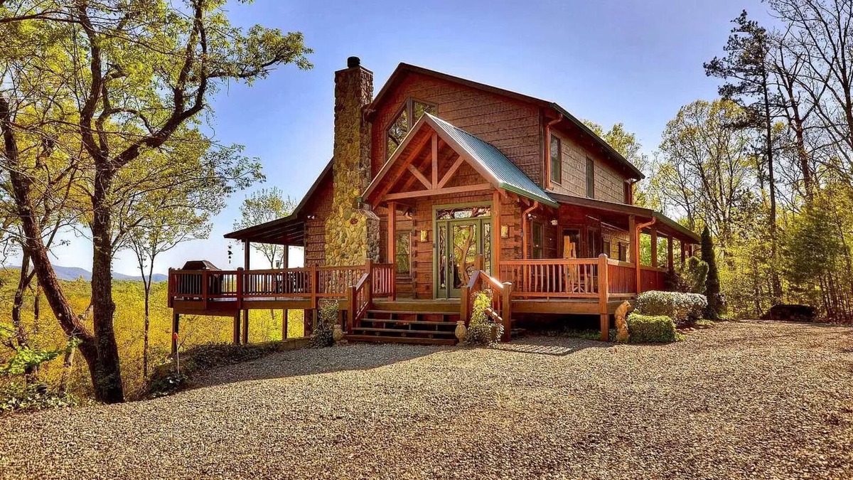 Morganton House | Blue Ridge Mountaintop Views - Hot Tub, Pool Table, Relaxation + More