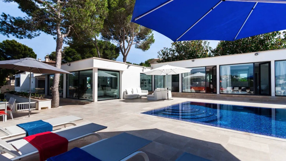 Santa Ponsa House | Blue Villa ⚓️ Bay of Santa Ponsa - with private access to the sea