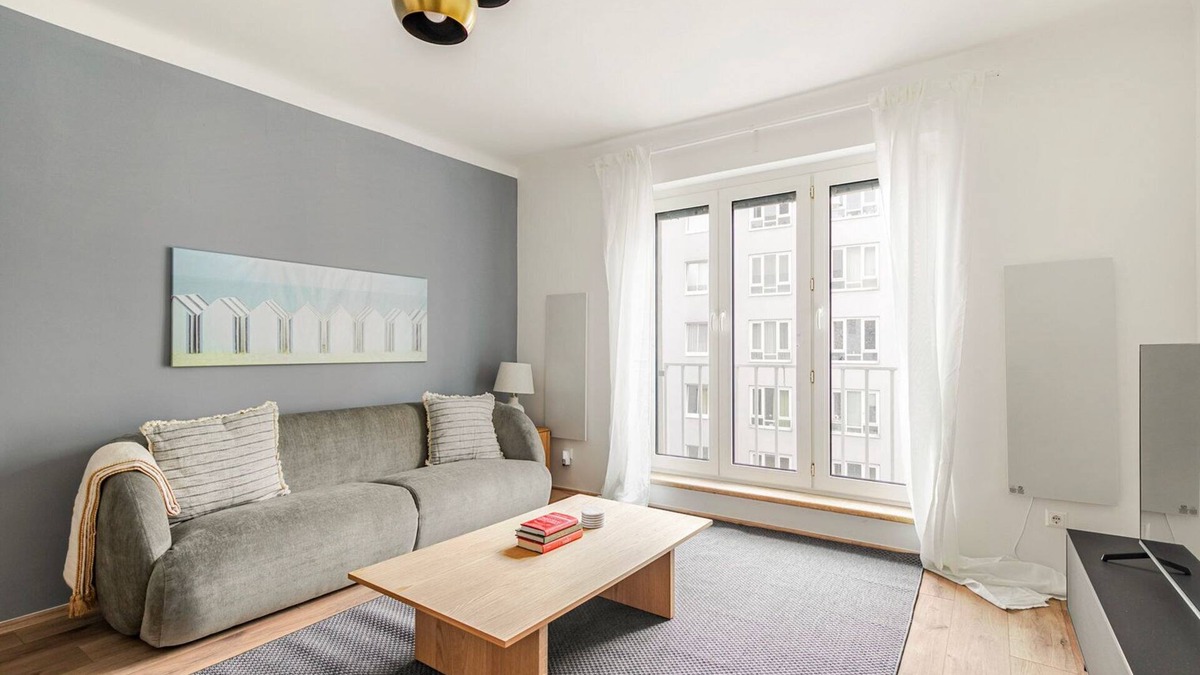 Brigittenau Apartment | Blueground | Brigittenau, view, nr Danube Canal