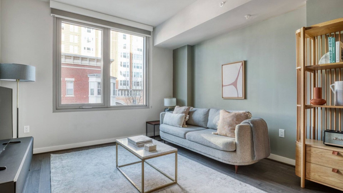 Clarendon Apartment | Blueground | Lyon Village, rooftop, nr Arlington Cemetery