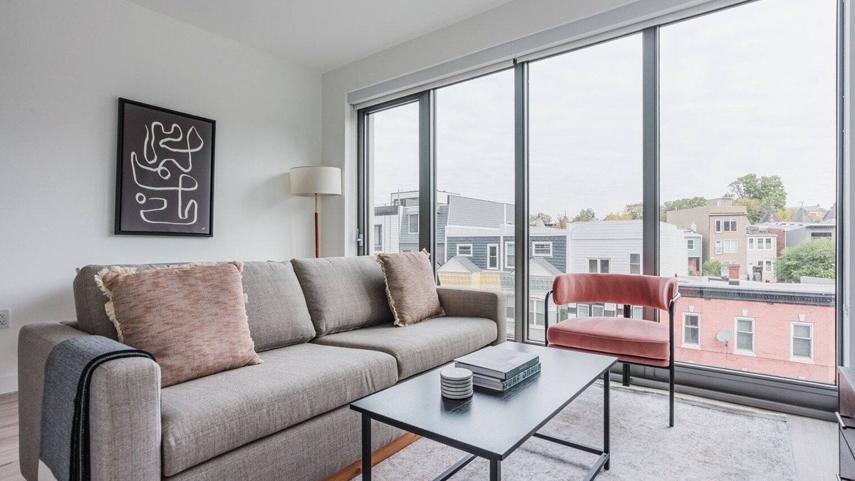 NoMa Apartment | Blueground | NoMa, gym, elevator, nr metro + food
