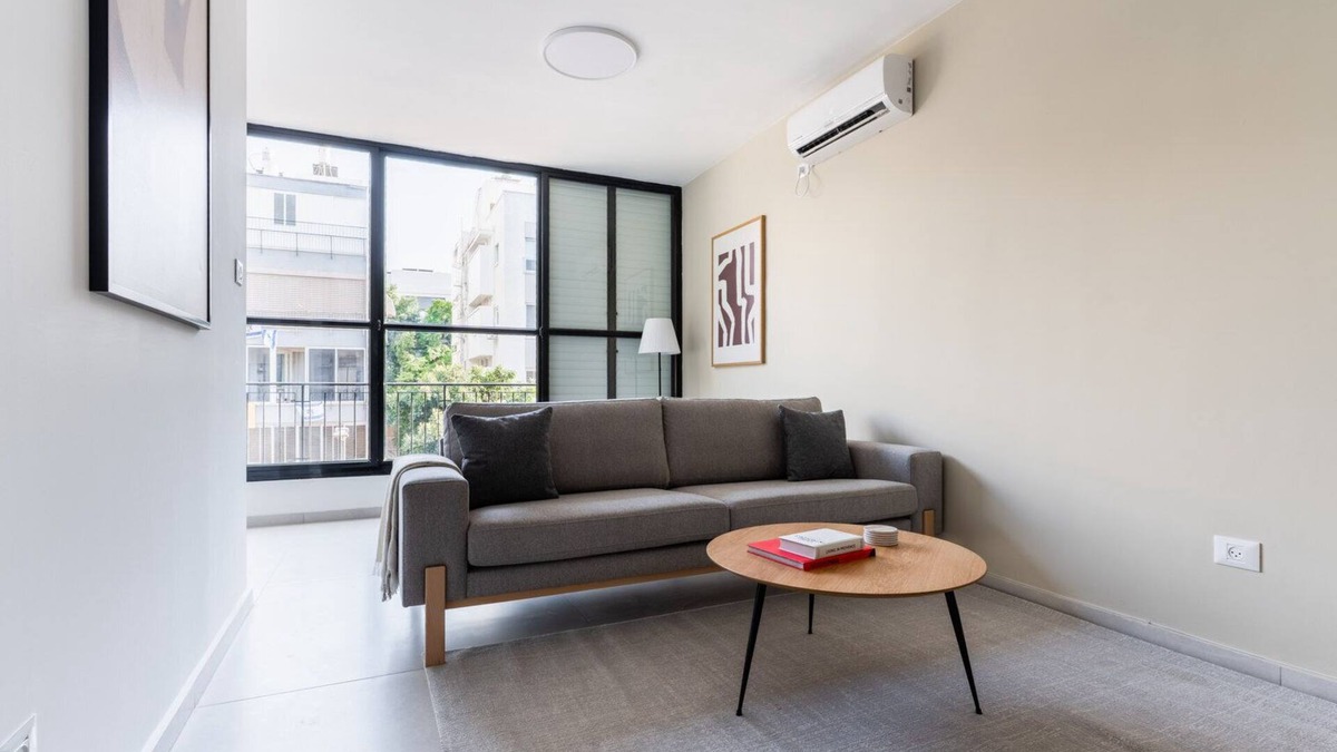 Old North Apartment | Blueground | Tel Aviv, city view, nr Yarkon Park (TLV-81)