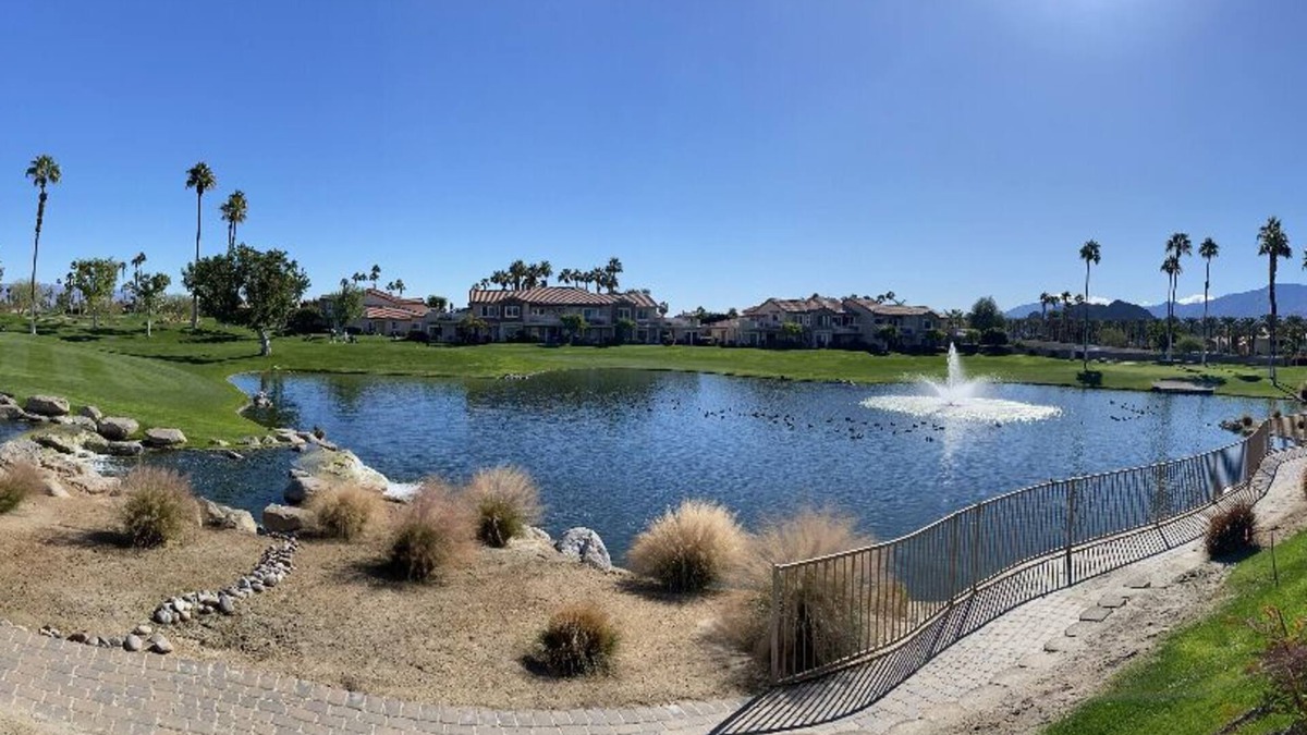 Palm Desert Condo | BNP PARIBAS TENNIS! Absolutely Pristine 2-2 Lower Unit with Stunning Views!