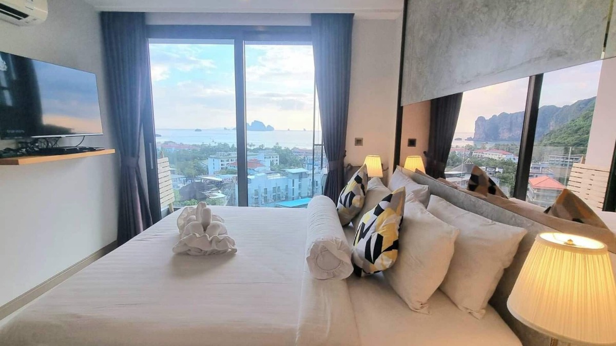 Ao Nang Apartment | BO301 - Seaview 3 Beds 2 baths 300m Walk To Ao Nang Beach