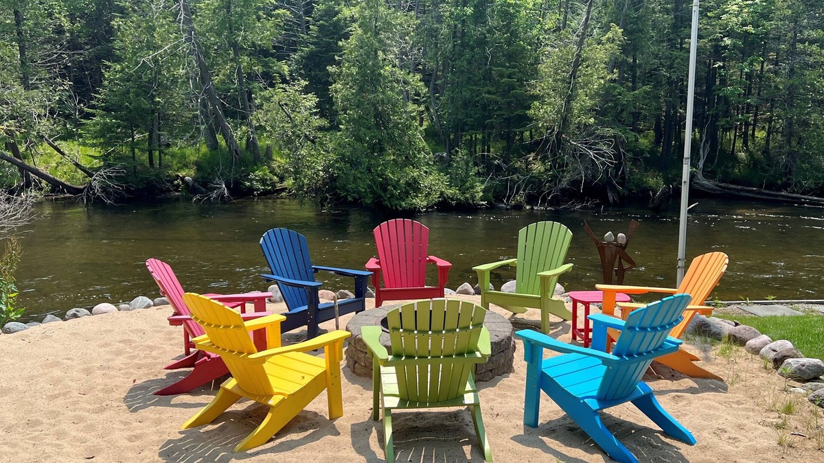 Mayfield House | Boardman River, Firepit, Game Room, Hot tub, Sauna