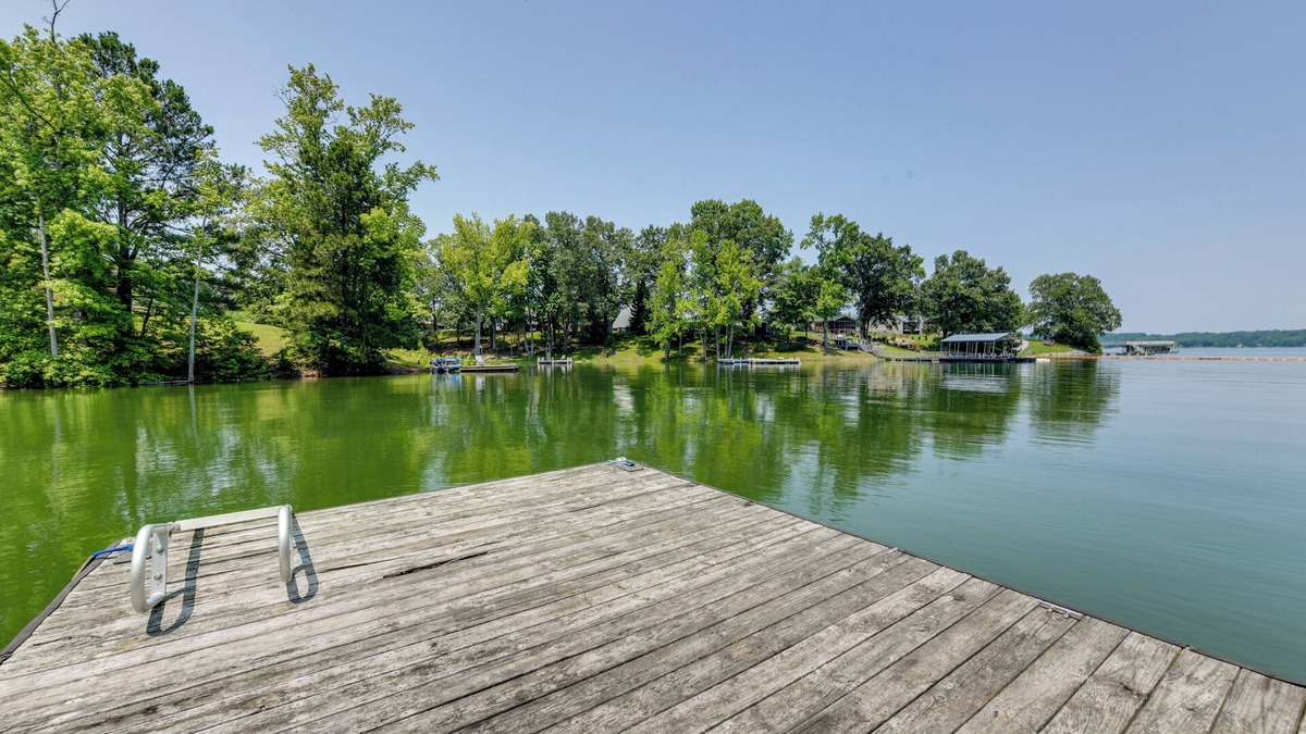 Dandridge House | Boat Dock: Family-Friendly Douglas Lake Home!
