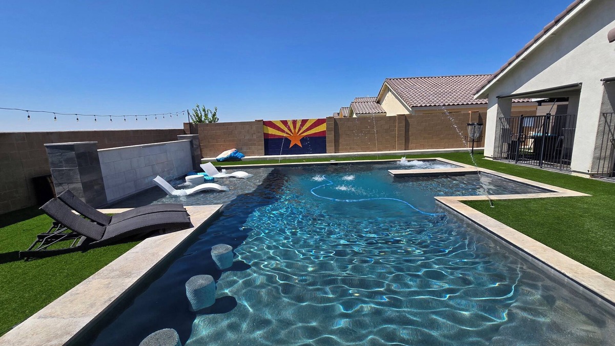 Fortuna Foothills House | Boater/atv getaway Huge heated pool with free private boat dock at lake Martinez