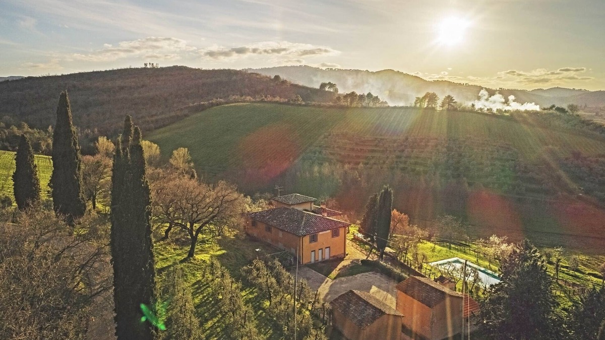 Bucine Other | Bòggina, Petrolo winery.Exclusive farmstay with pool and garden.Walk to village.