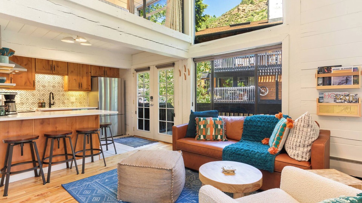 Vail Condo | Boho Chalet in Vail on Free Bus Route