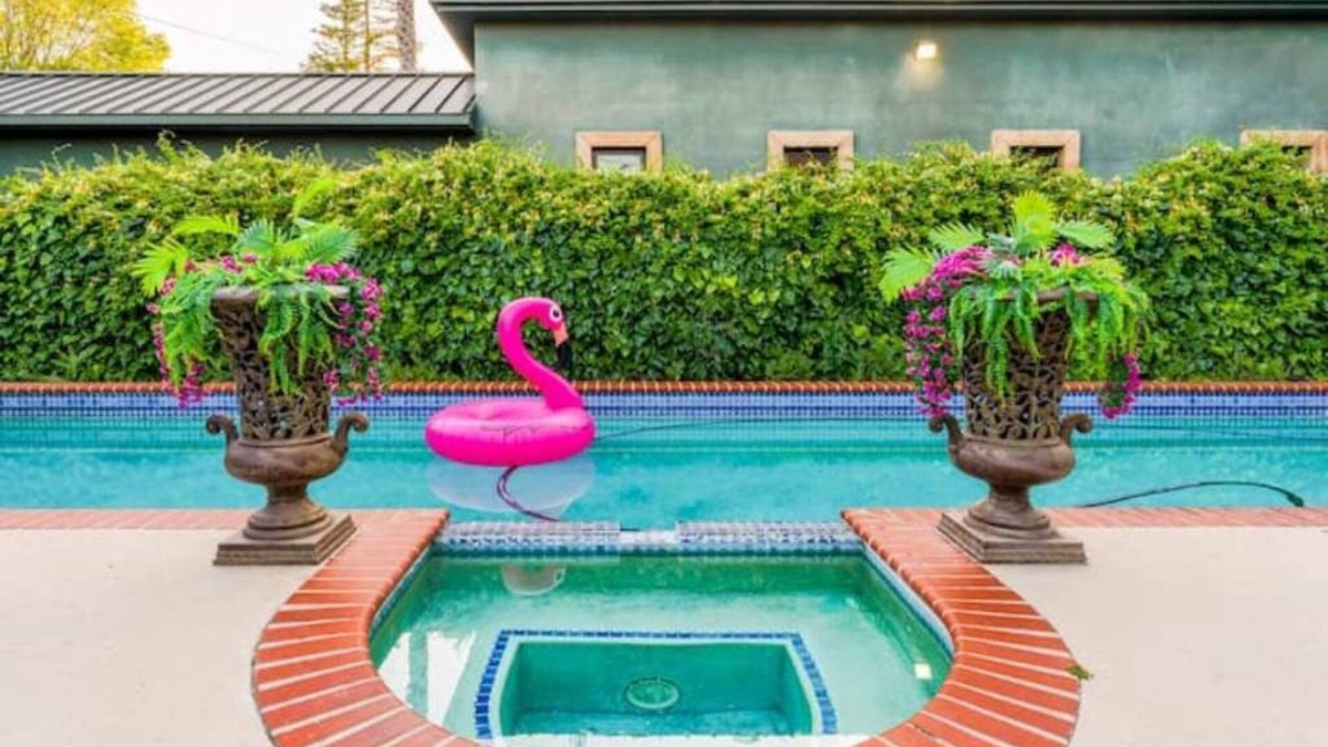 North Hollywood House | Boho Vibe House with Pool near Hollywood