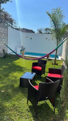 Oaxtepec House | Bonita casa nueva con alberca climatizada y aire acondicionado en Oaxtepec Morelos