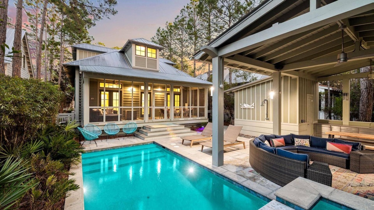 Forest District House | Book Now for Fall Stays! Private Pool and Sitting Spa! Community Amenities! 4 Adult Bikes!