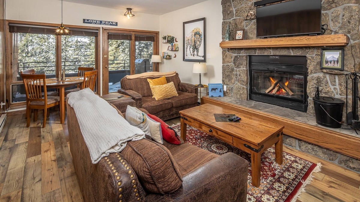 Big Sky Condo | Book Now for the Holidays! First Floor Condo on Shuttle Route with Mountain Views!