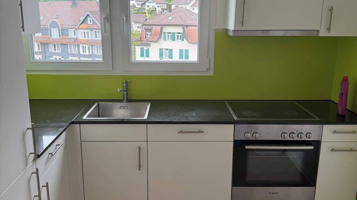 Herisau Apartment | book2stay: Apartment 4 bedrooms + kitchen + parking lot