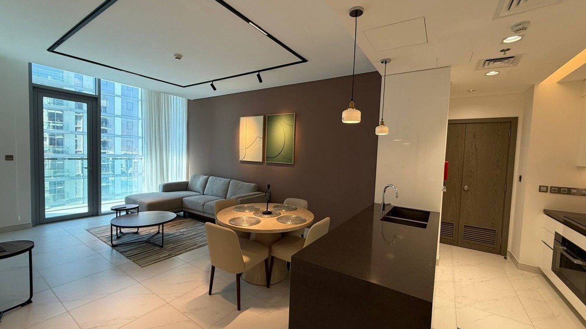 Bur Dubai Apartment | Bookable - 2.5-Bedroom in District One Residences, Crystal Lagoon Views