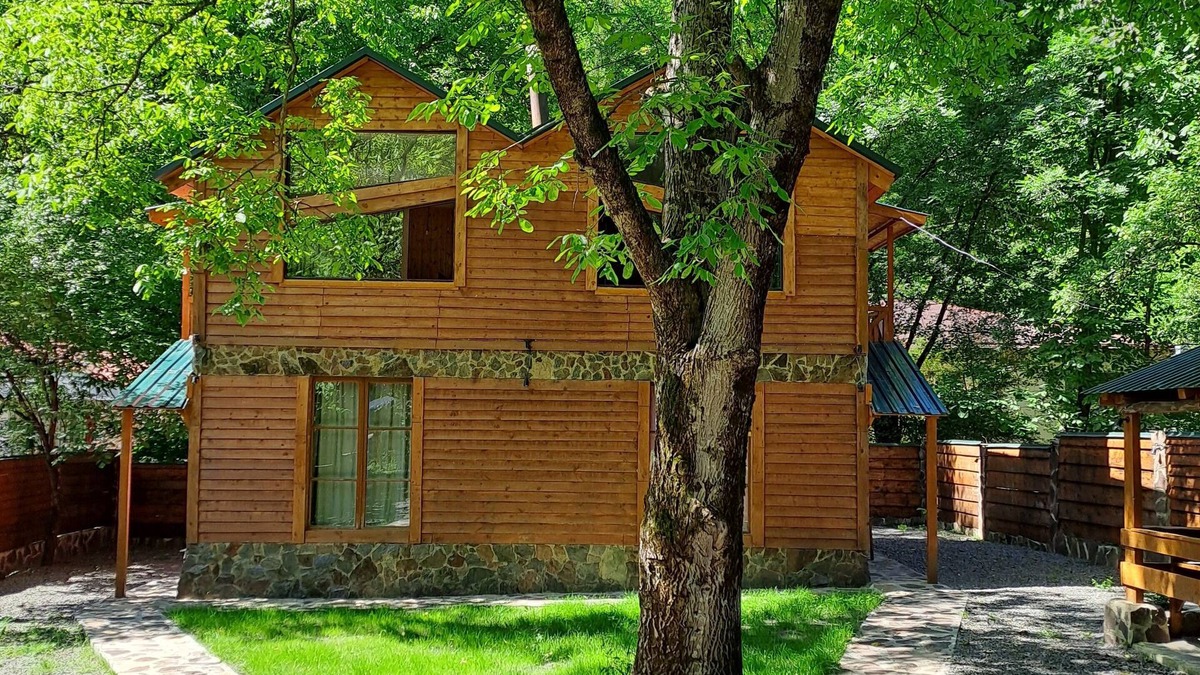 Likani Villa | Borjomi in likani. National park of borjom kharagauli. Mountain forest hiking